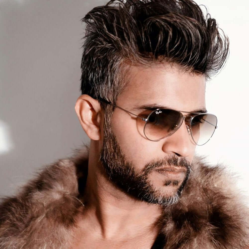 graue Haare mit 25 Jahren